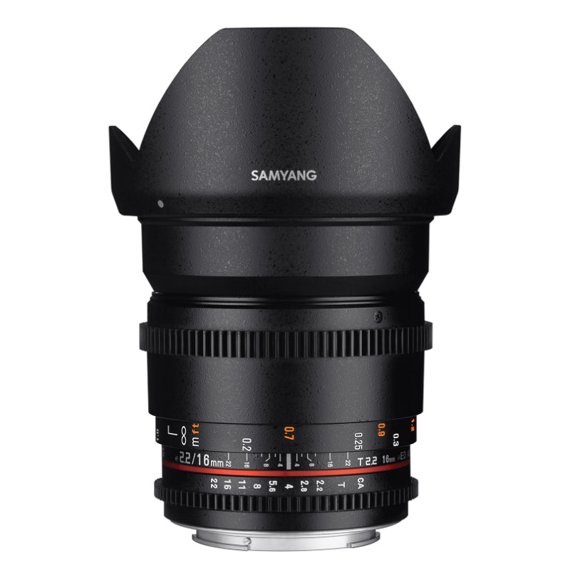 Samyang 16mm T2.2 VDSLR II ED AS UMC CS for Sony E