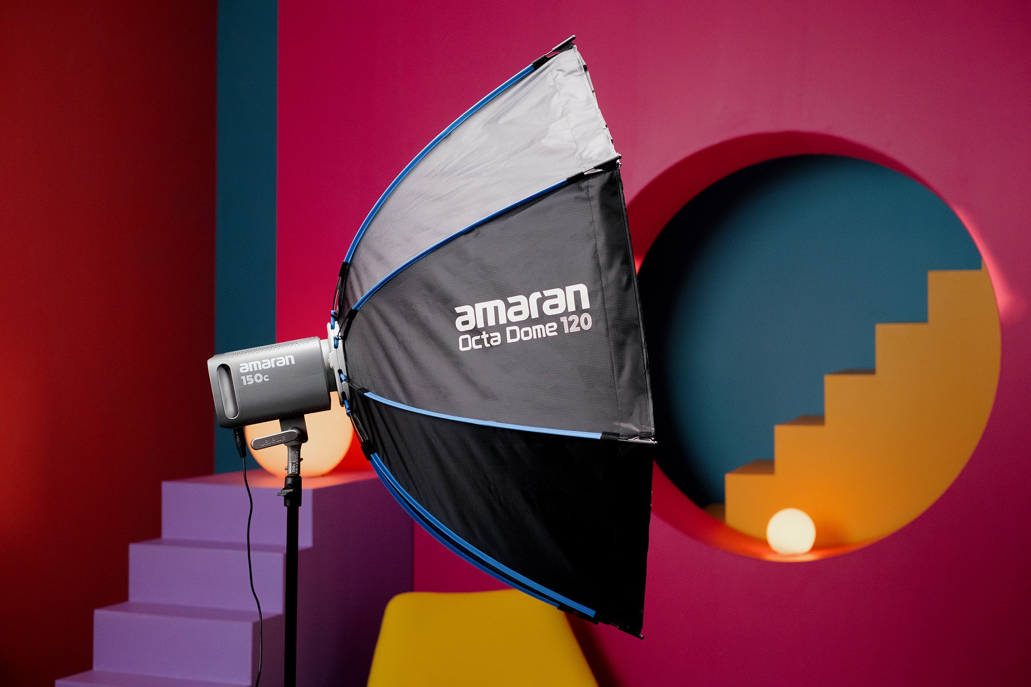 Осмоъгълен софтбокс Amaran OctaDome 120
