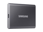 SSD диск, Samsung T7 4TB, USB 3.2, Read 1050 MB/s Write 1000 MB/s, Titan Gray