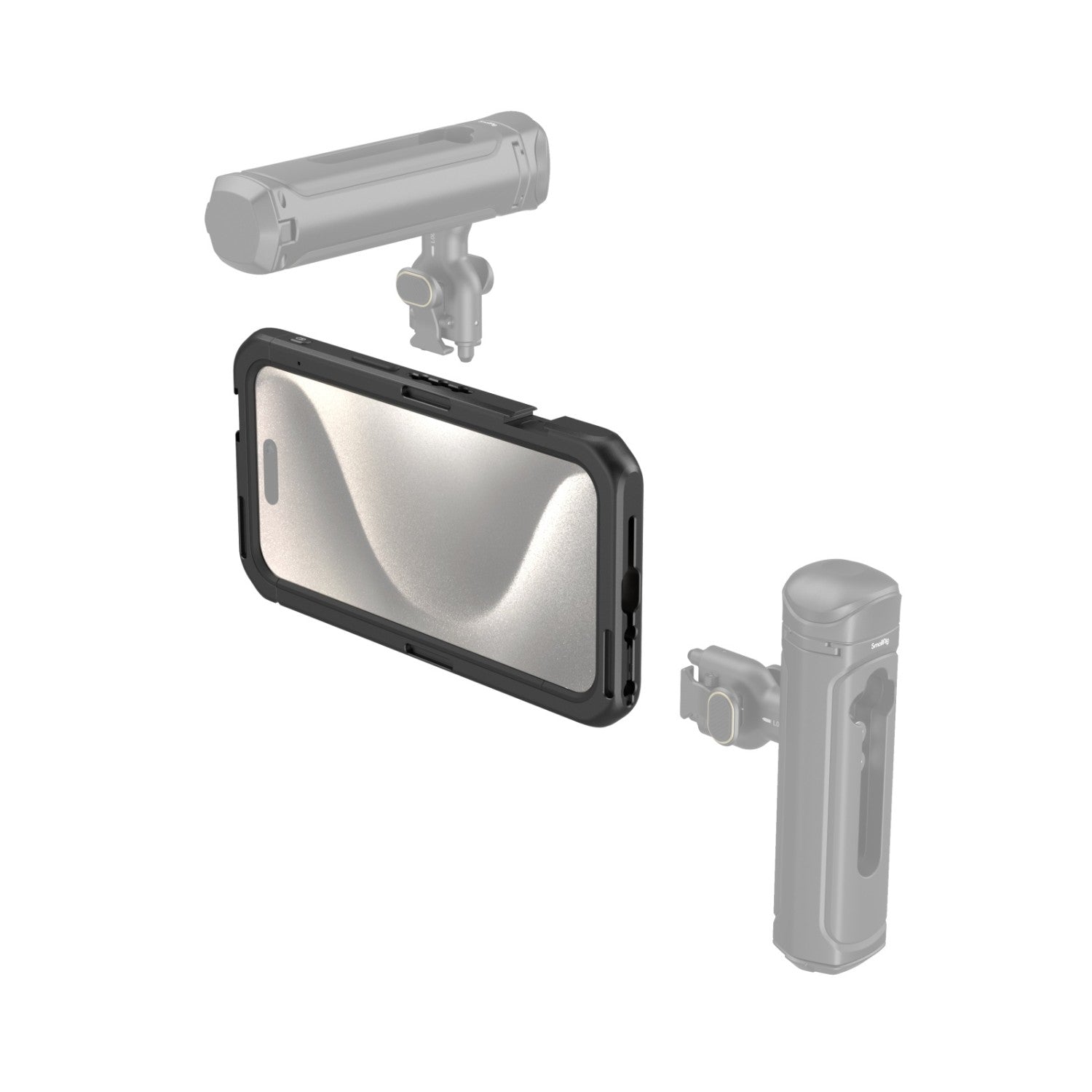 SmallRig Mobile Video Cage for iPhone 15 Pro Max B