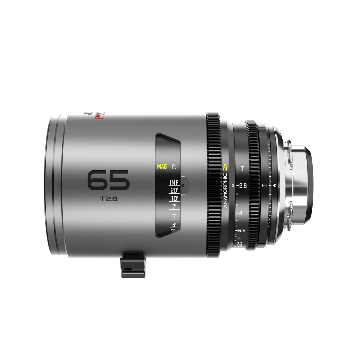 DZOFILM PAVO 2x S35 Anamorphic Macro 65mm T2.8 (PL&EF, Neutral Coating, Metric)