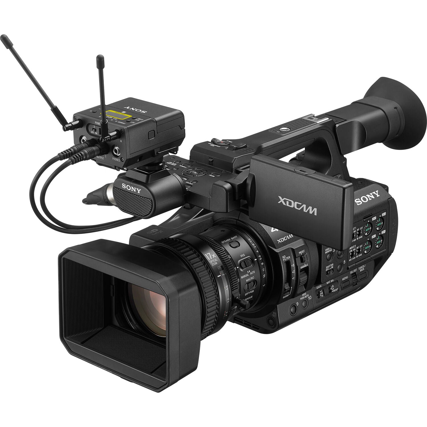 Sony UWP-D27/K33 комплект 2бр. предаватели и  Безжичен двуканален приемник 566.025 - 633.000 MHz