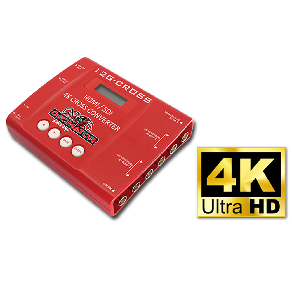 Decimator Design HDMI / SDI 4K Cross Convertor