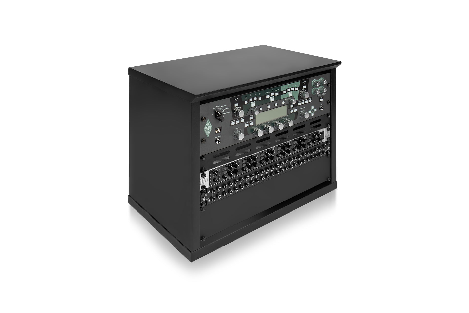 Рак шкаф Gator Elite Series Furniture Desktop 8U Studio Rack- черен