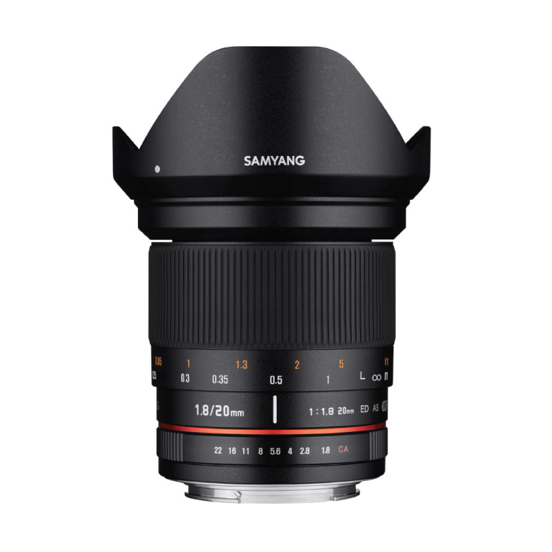 Samyang 20mm f1.8 ED AS UMC for Sony a