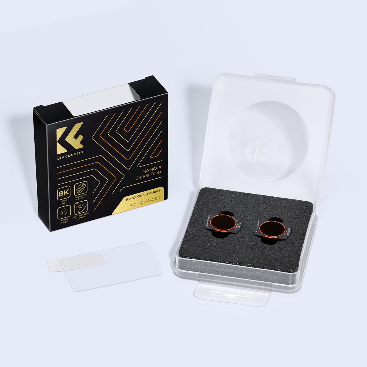 Комплект VND магнитни филтри ND2-32 и ND32-512 K&F Concept