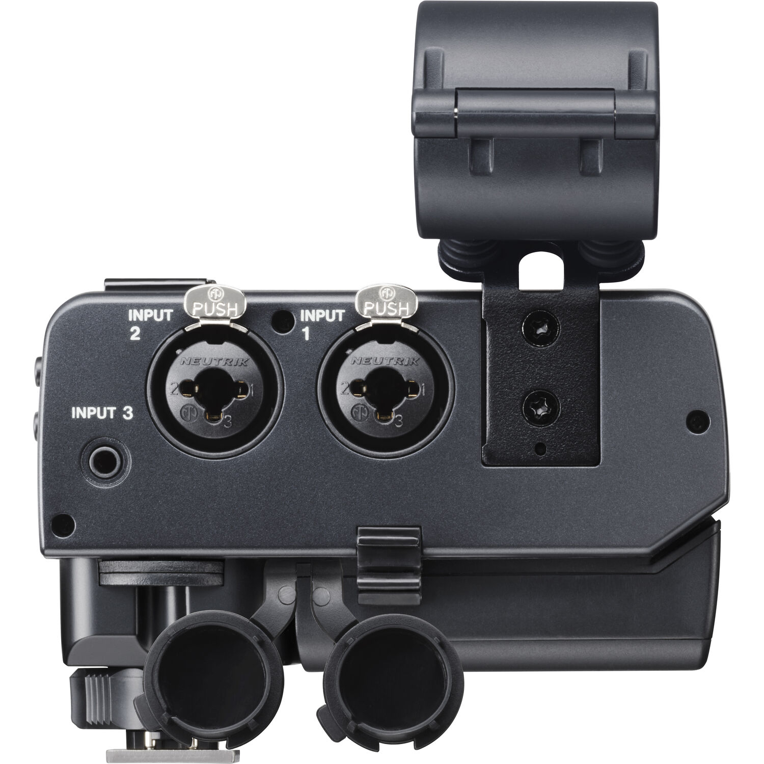 Аудио XLR адаптер Tascam CA-XLR2d - с 3.5mm и cold-shoe краче