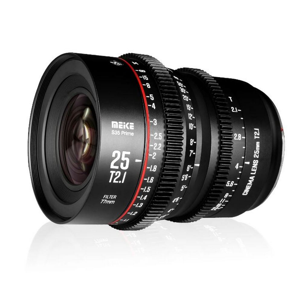 Кино обектив Meike 25mm T2.1 S35 Prime (PL)
