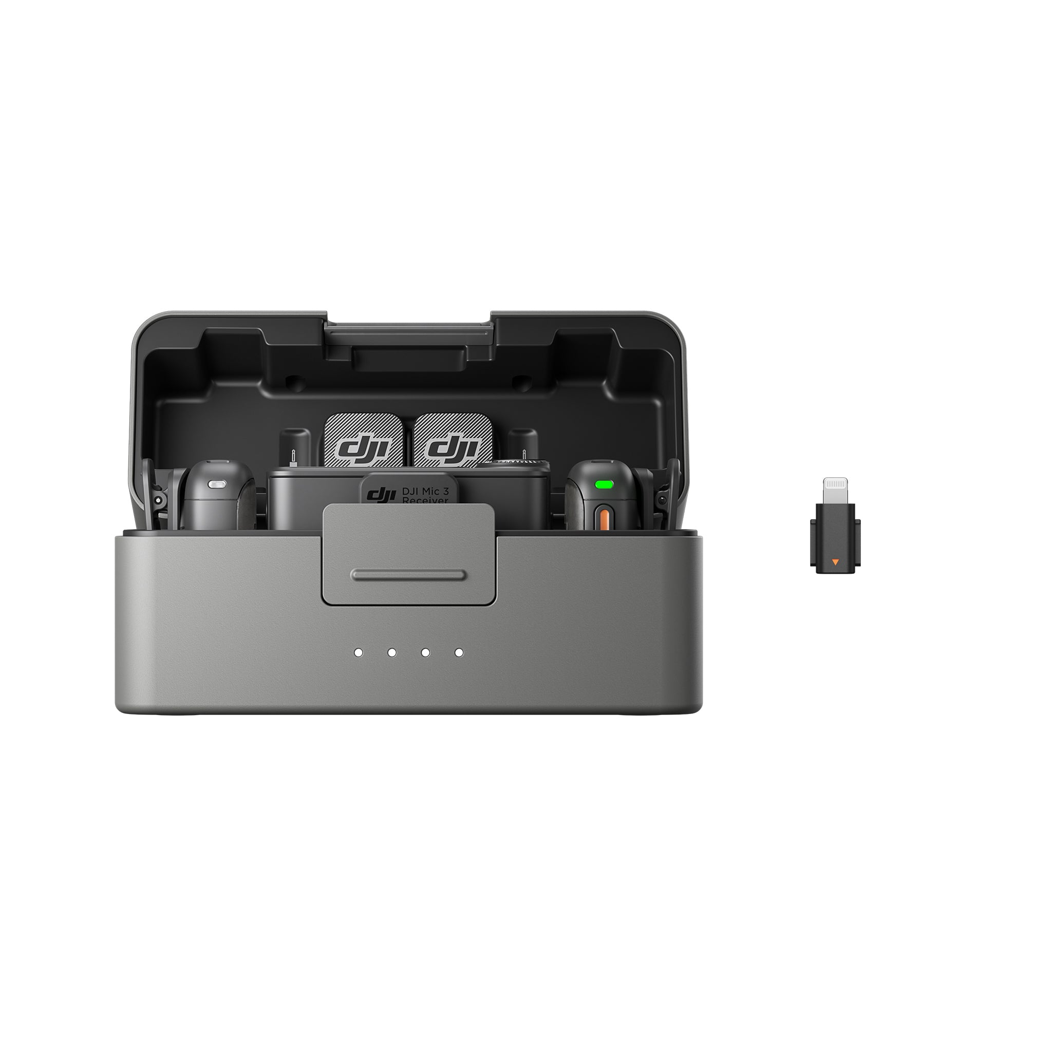 DJI Mic 3 Безжична система  (2 TX + 1 RX + Charging Case)
