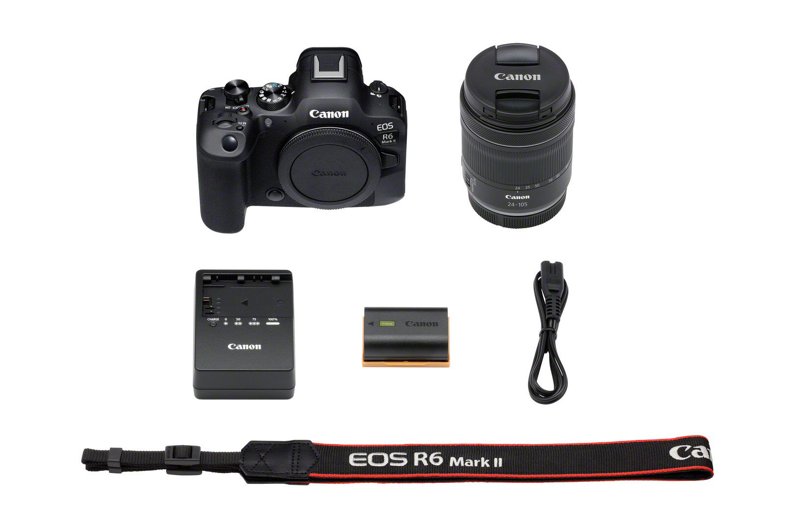Фотоапарат Canon EOS R6 Mark II тяло + RF 24-105 f4 L