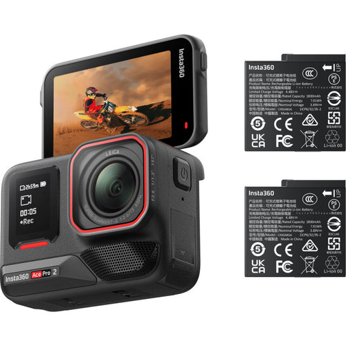 Eкшън камера Insta360 Ace Pro 2 Dual Battery bundle