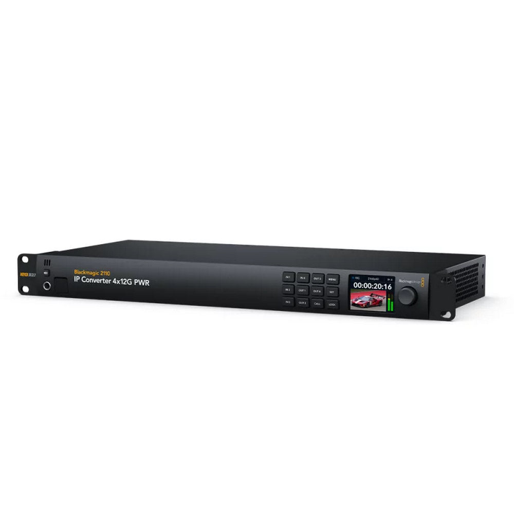 Blackmagic 2110 IP Converter 4x12G PWR