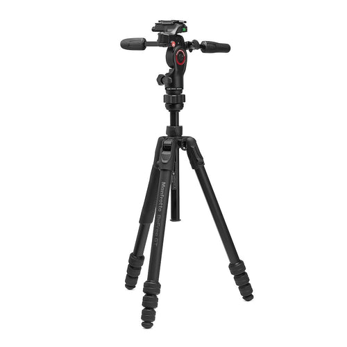 Туристически статив Manfrotto Befree GT PRO с трипозиционна глава - Черен алуминиев - 10г. Гаранция