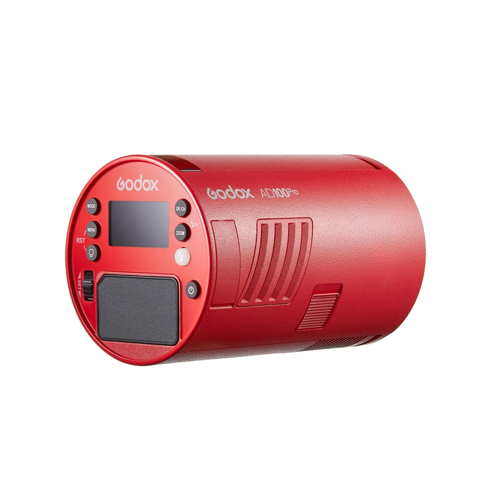 Преносима светкавица GODOX WITSTRO AD100PRO (Червенa)
