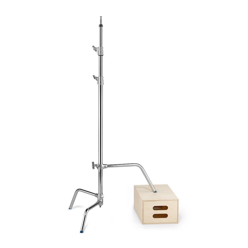 Статив за осветление Manfrotto Avenger C-STAND KIT 33 с плъзгащ се крак, шпага, грип глава - хромиран
