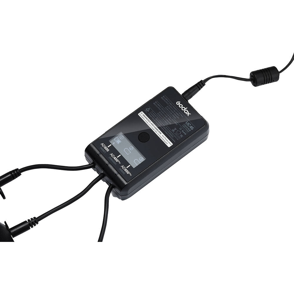 Универсално зарядно Godox UC46 за AD600 AD600PRO AD400PRO
