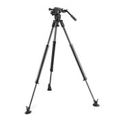 Видео статив комплект Manfrotto Nitrotech 612 FAST с единични бързо разпъващи карбонови крака 635 - 5г. гаранция