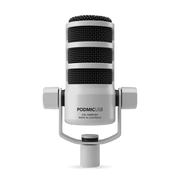 Динамичен микрофон Rode Podmic USB Бял