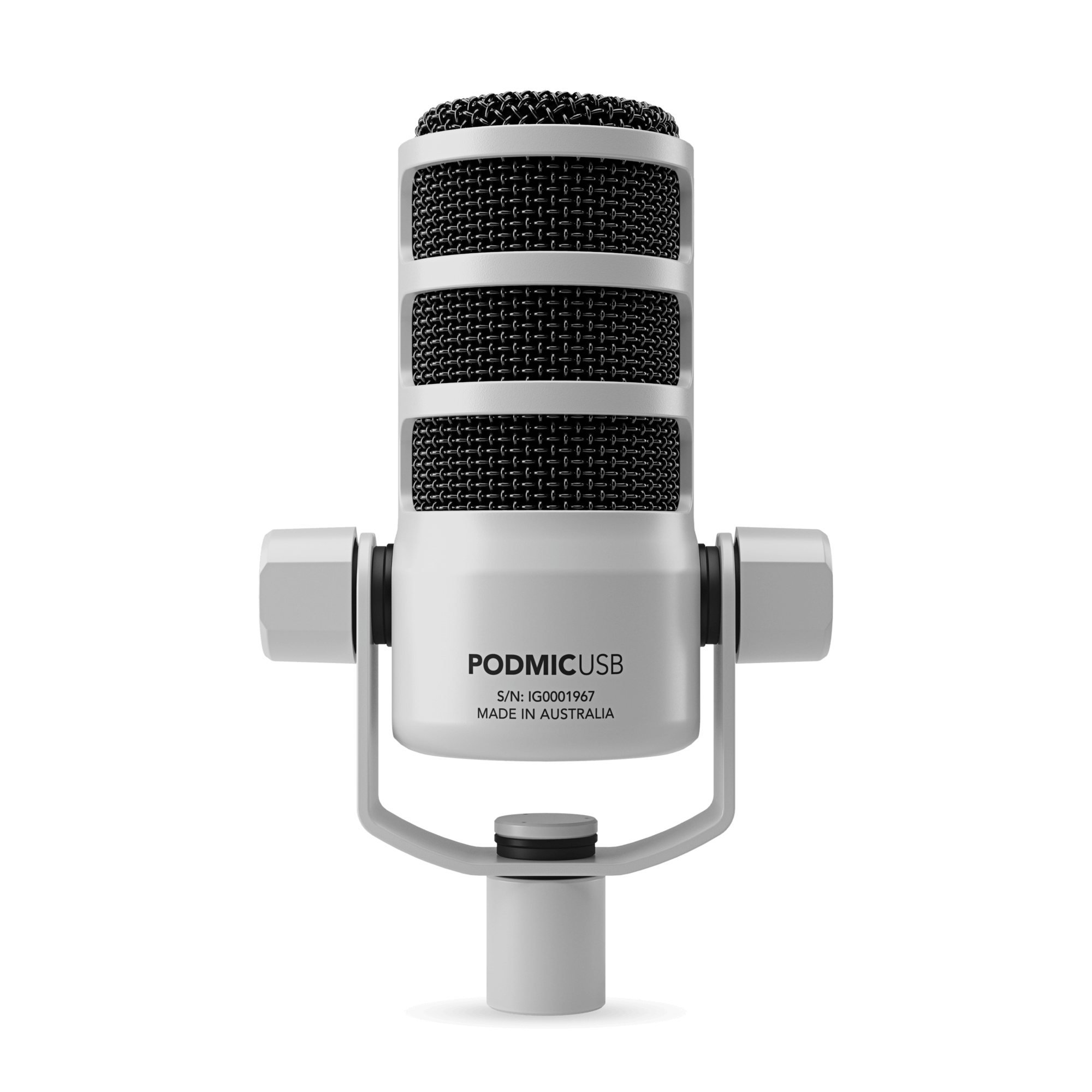 Динамичен микрофон Rode Podmic USB Бял