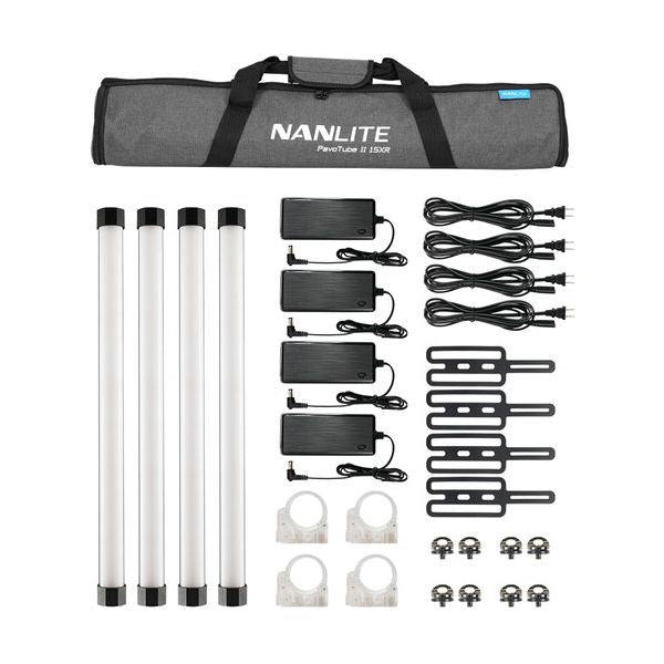 Nanlite PavoTube II 15XR RGB LED Pixel Tube Light (4-Light Kit)