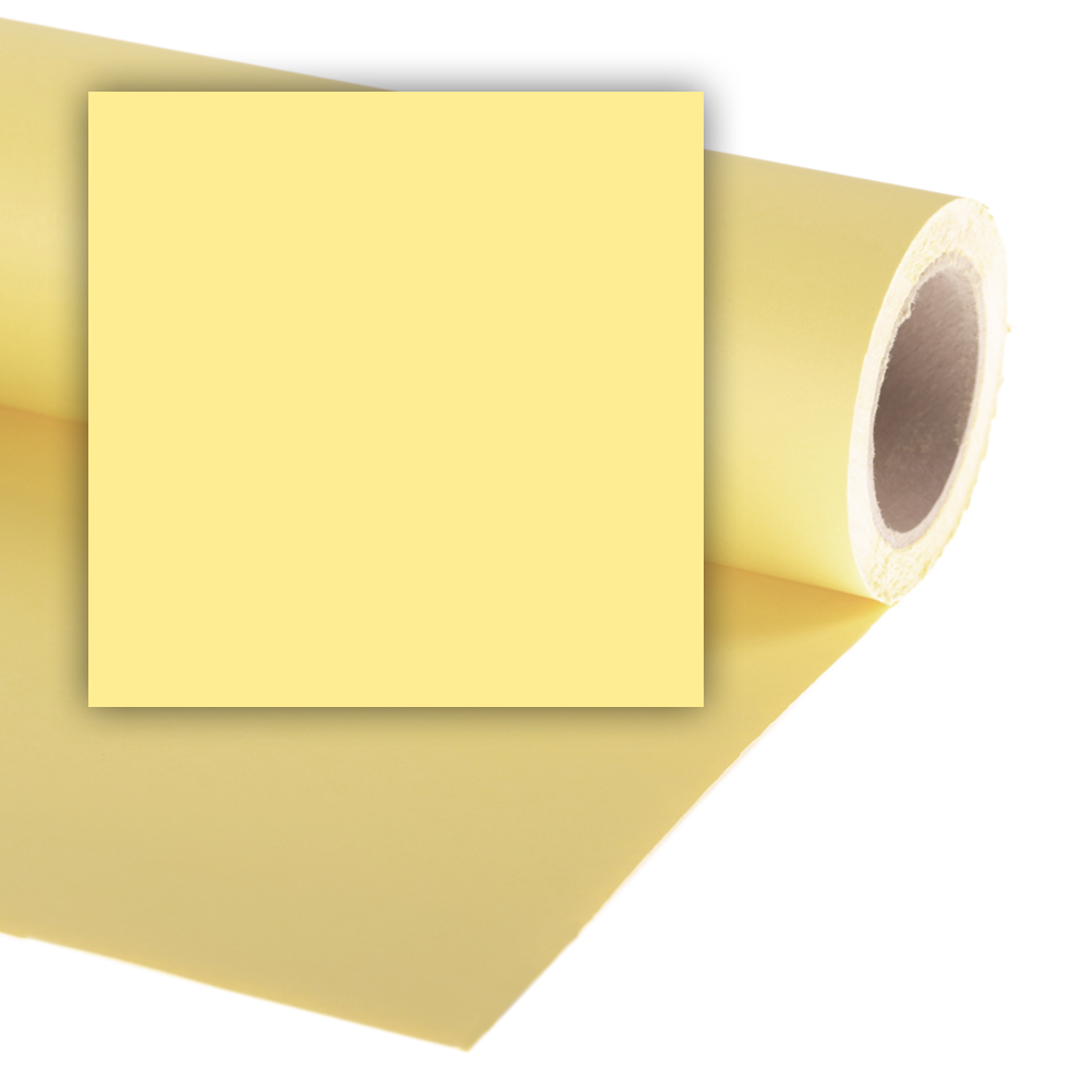 Xартиен фон Colorama - 2.72 x 11 м - Lemon