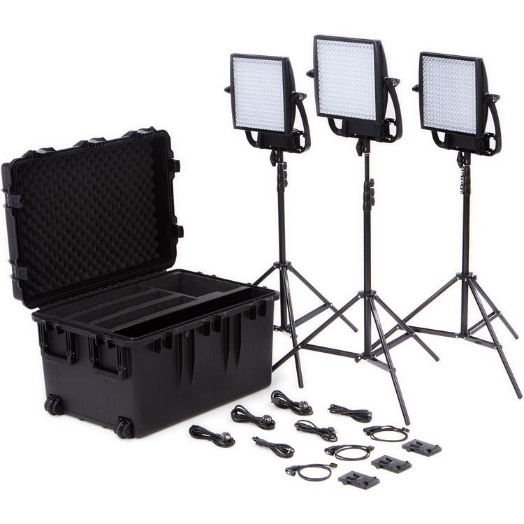 Litepanels Astra 6x Bi-Color LED Traveler Trio V-Mount Kit