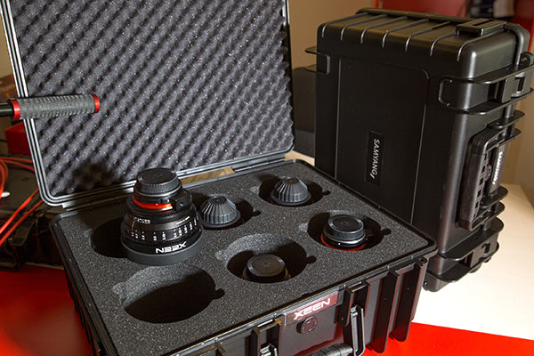 Case for 6 cinema lenses XEEN