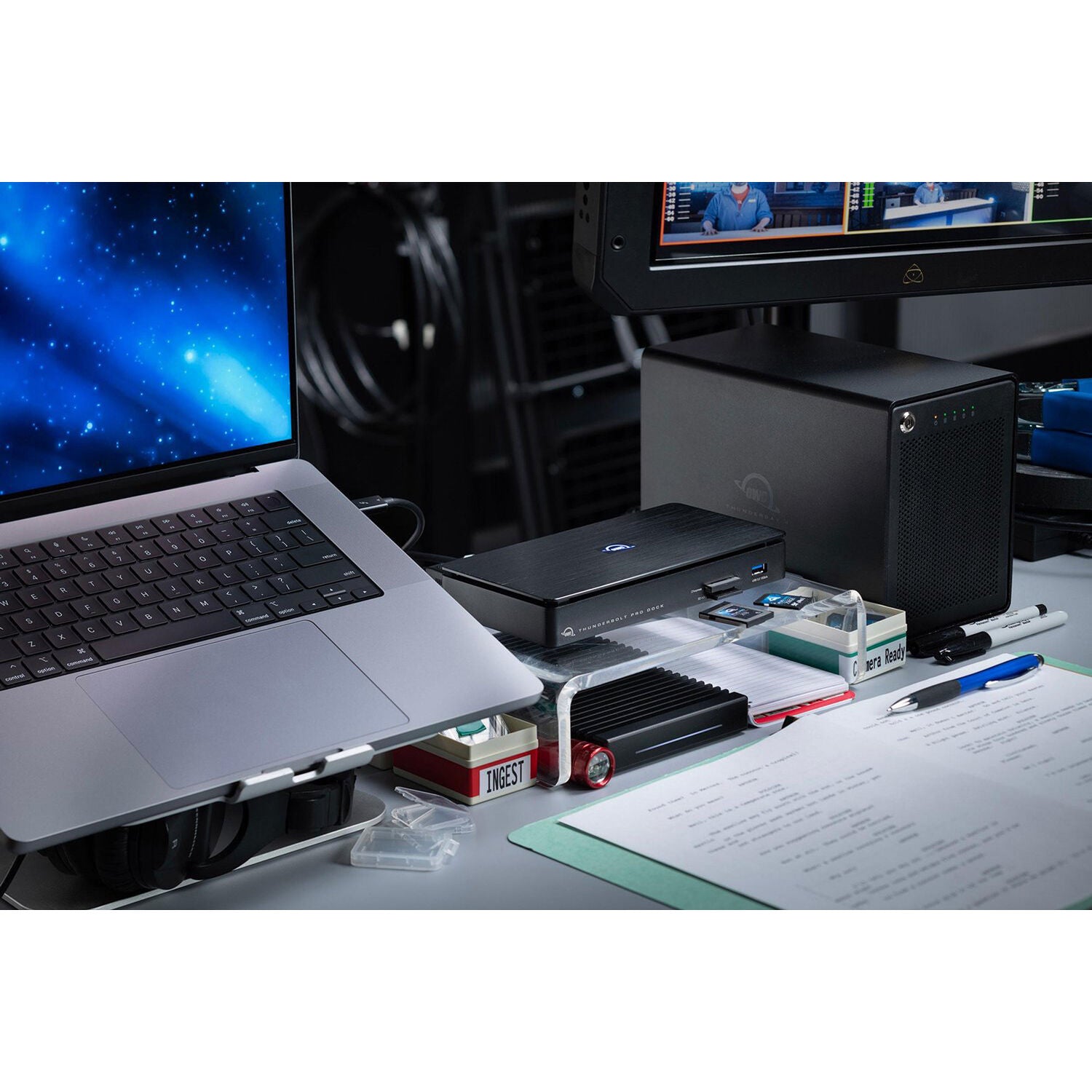 OWC Dock Thunderbolt 3 Pro Dock feat. 10G Ethernet, CFexpress & SD card readers, Thunderbolt (USB-C)
