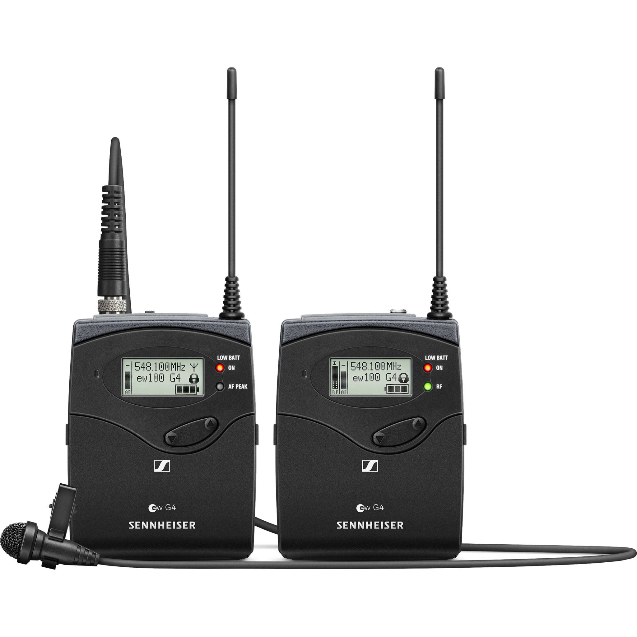 Безжични Микрофони Брошка - Sennheiser Ew 122P G4-B с ME 4 брошка(кардиоид)