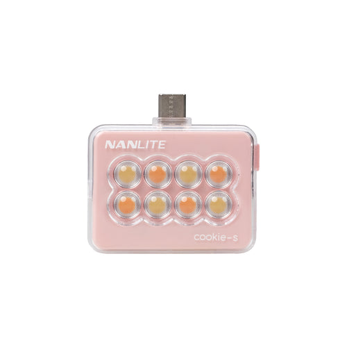 Мини диоден панел Nanlite Cookie S (Coral Pink)