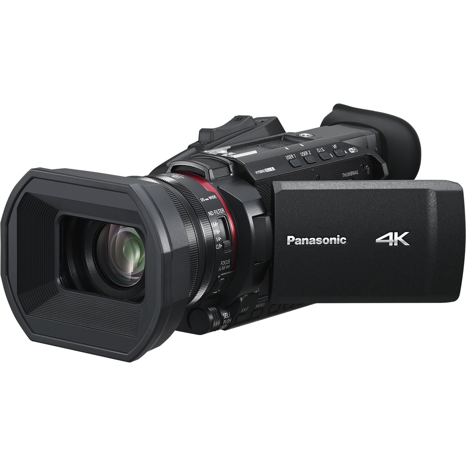 Видеокамера Panasonic HC-X1600 4K HDMI - 24x зуум - Live Streaming