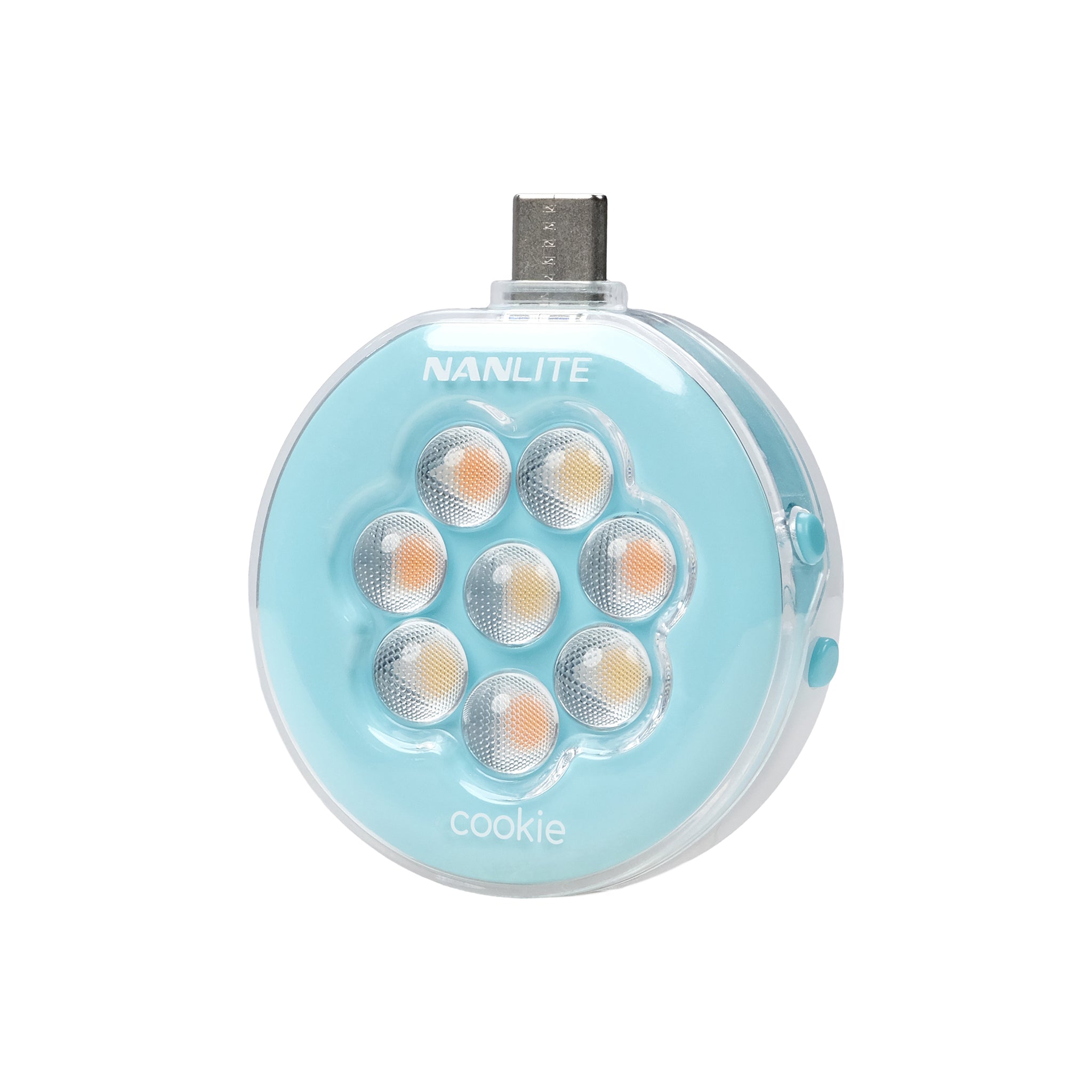 Мини диоден панел Nanlite Cookie (Cyan Blue)