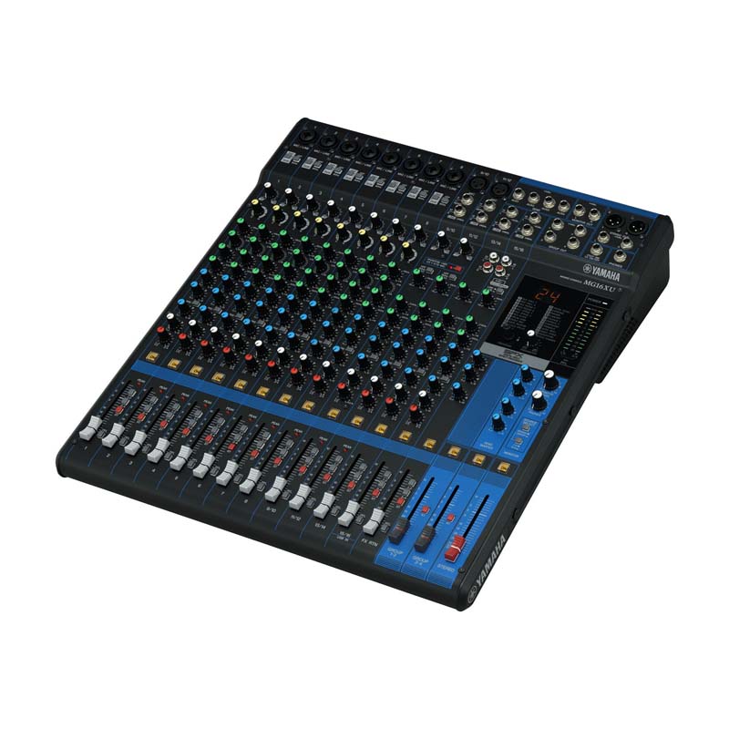 16 канален смесителен пулт  Yamaha MG16XU - Digital Mixer and Recorder