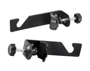 Hook bracket with clamp