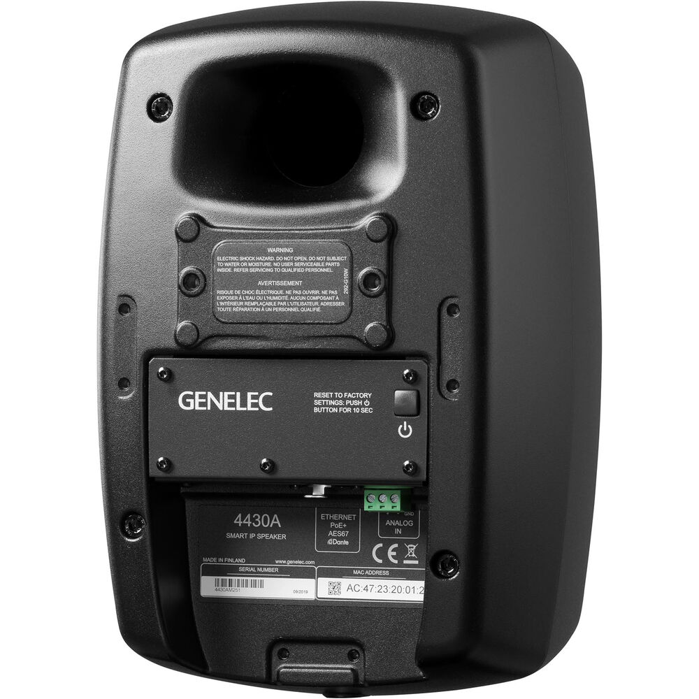 Студиен монитор Genelec 4430A Smart IP Installation Speaker - черен