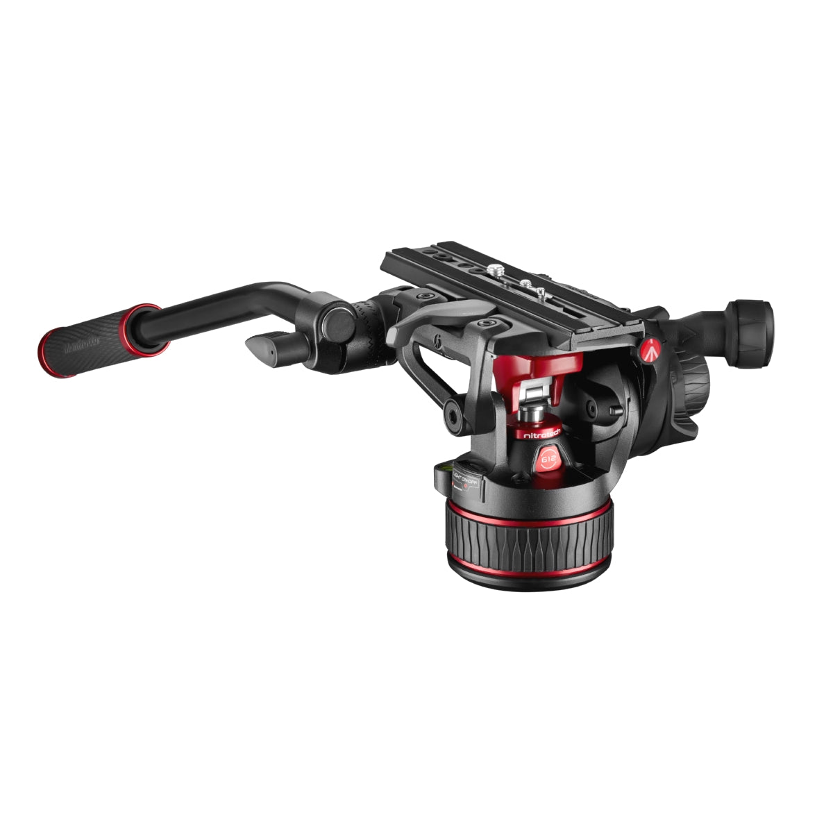 Manfrotto Nitrotech 612 Fluid Video Head With Continuous CBS