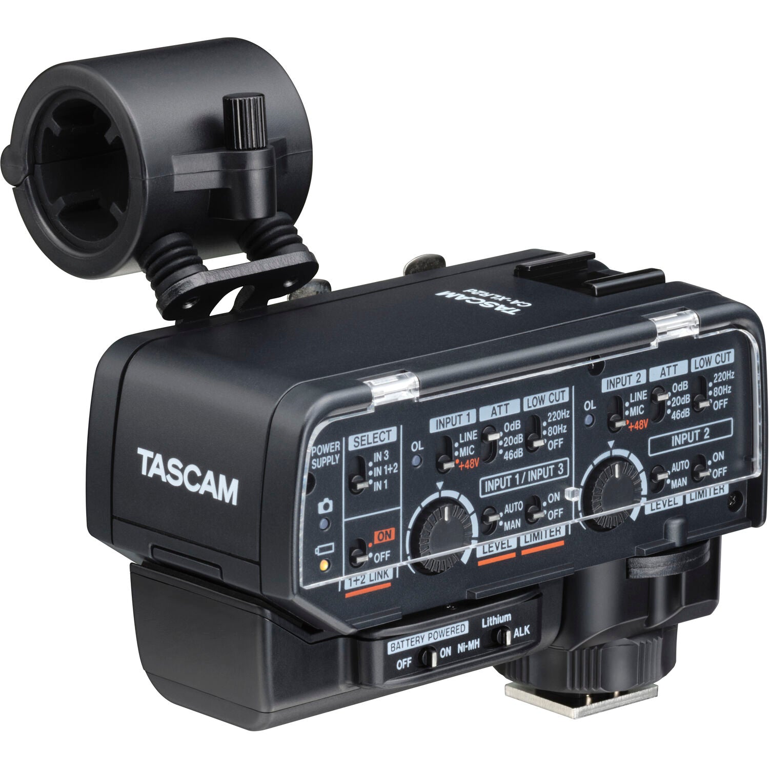 Tascam CA-XLR2d XLR Microphone Adapter Kit with analog input (3.5mm)