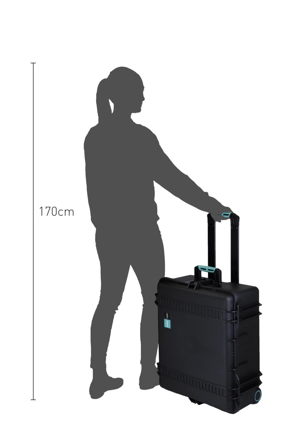 HPRC PROTECTIVE CASE FOR SONY BURANO 8K CINEMA LINE - HPRC2700W - Wheeled