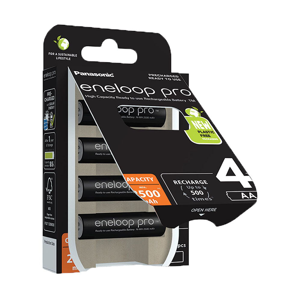 Panasonic Eneloop Pro AA 2500mAh (4 pcs)