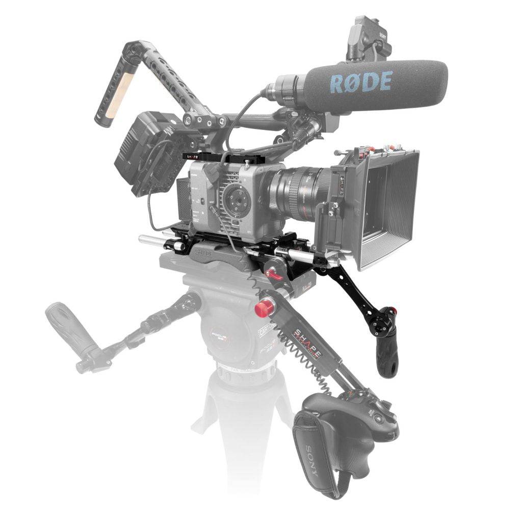 SHAPE Sony FX6 baseplate and top plate with handle