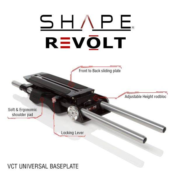 SHAPE Sony FX6 baseplate, top plate, controller top handle,VF. mount, matte box, follow focus pro