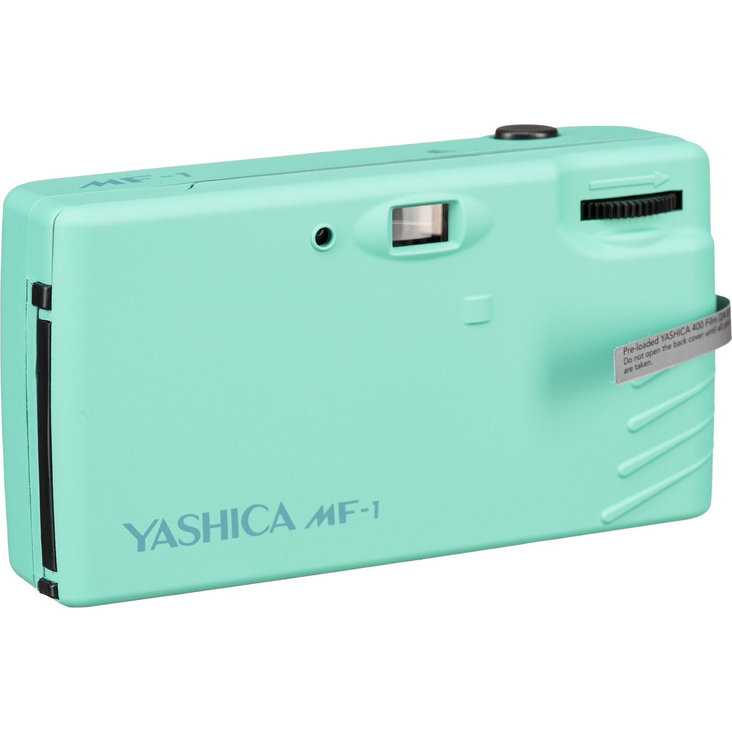 Филмов фототапарат Yashica MF-1 Snapshot Art - тюркоазен