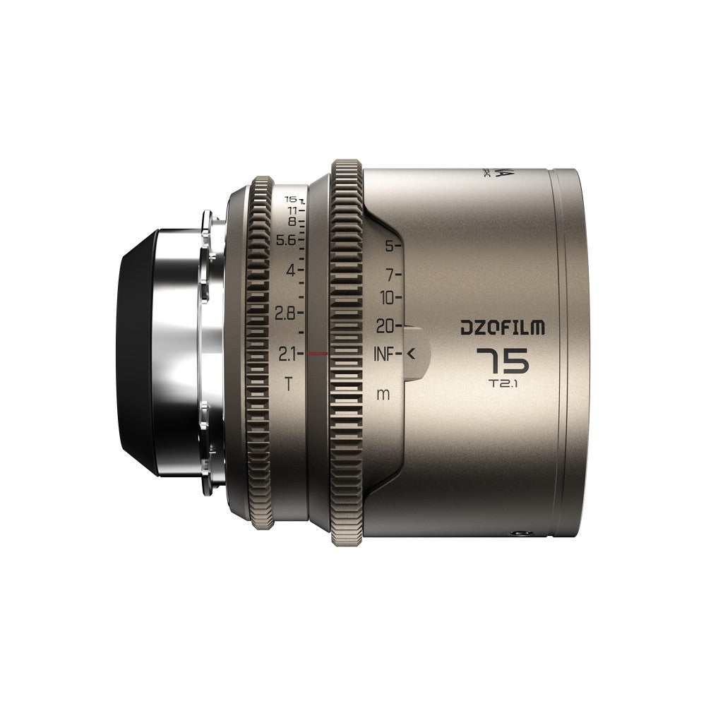 Хибриден Анаморфен Обектив DZOFILM Arcana 75mm T2.1 FF 1.5x (PL, Метрична скала)