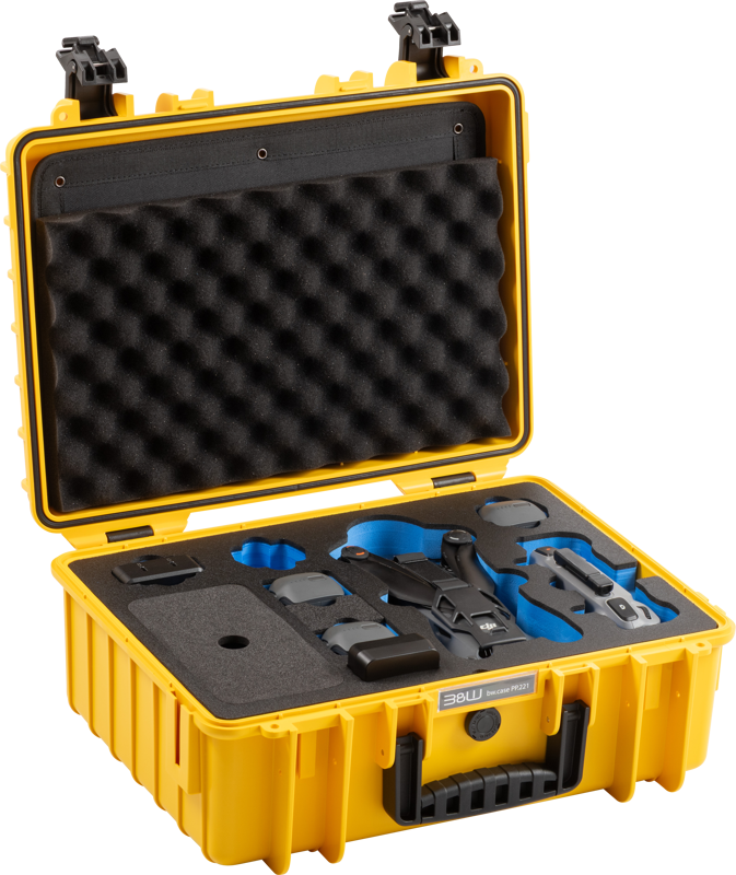 B&W Outdoor Cases Type 5000 for DJI Mavic 4 Pro - Yellow