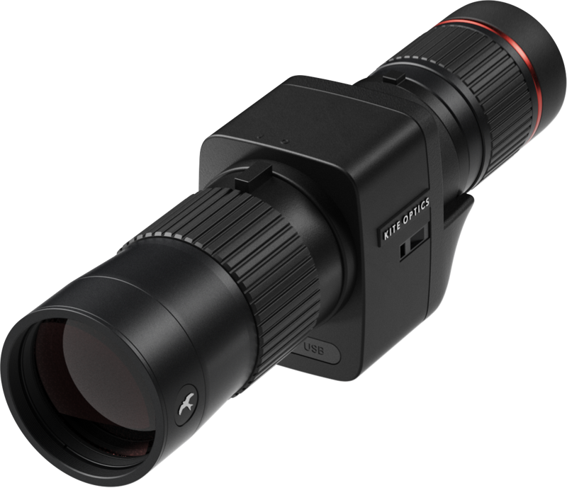 Наблюдателна тръба Kite Optics APC 60 ED 17-35x - стабилизирана - IPX7 - резба за статив