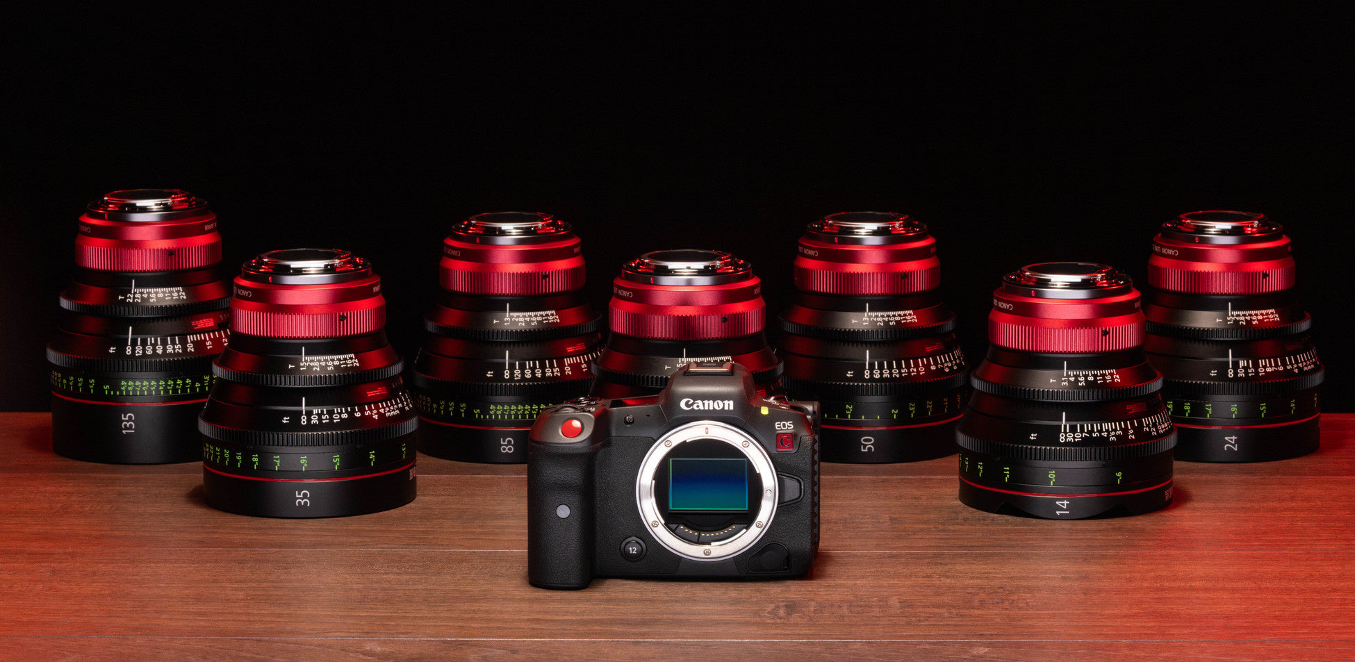 Cine Lens Canon CN-R 50mm T1.3 L F (Metric)