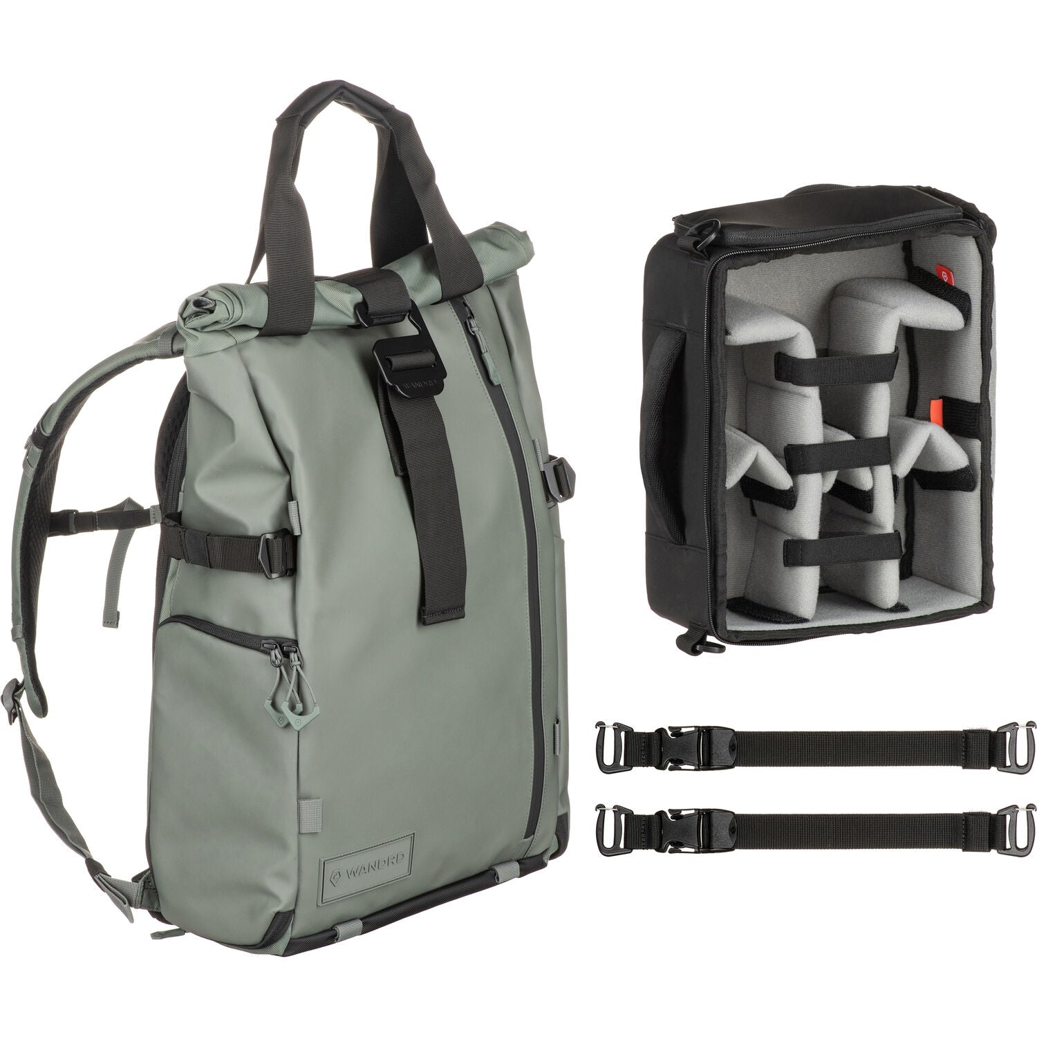 Раница WANDRD PRVKE Photo Bundle 21L Wasatch Green+ вложка и ремъци