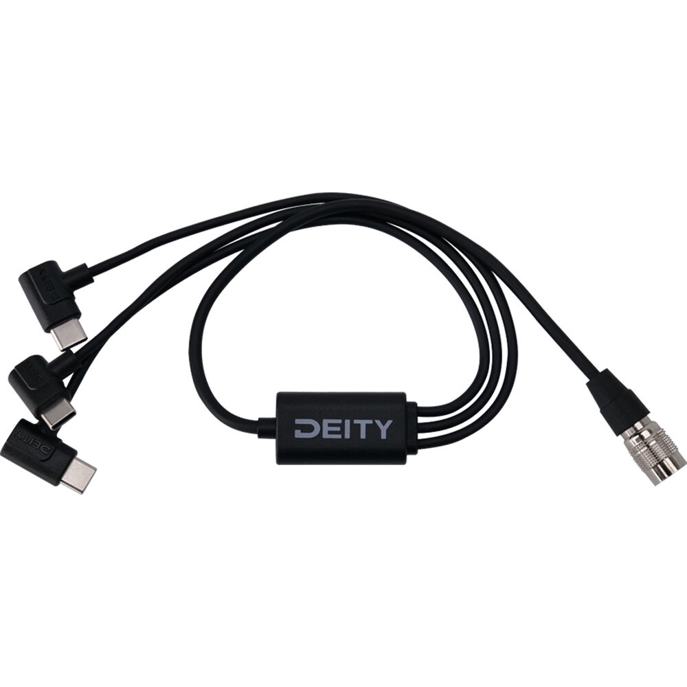 Deity SPD-HR3U - 4-Pin to Triple USB-C Cable