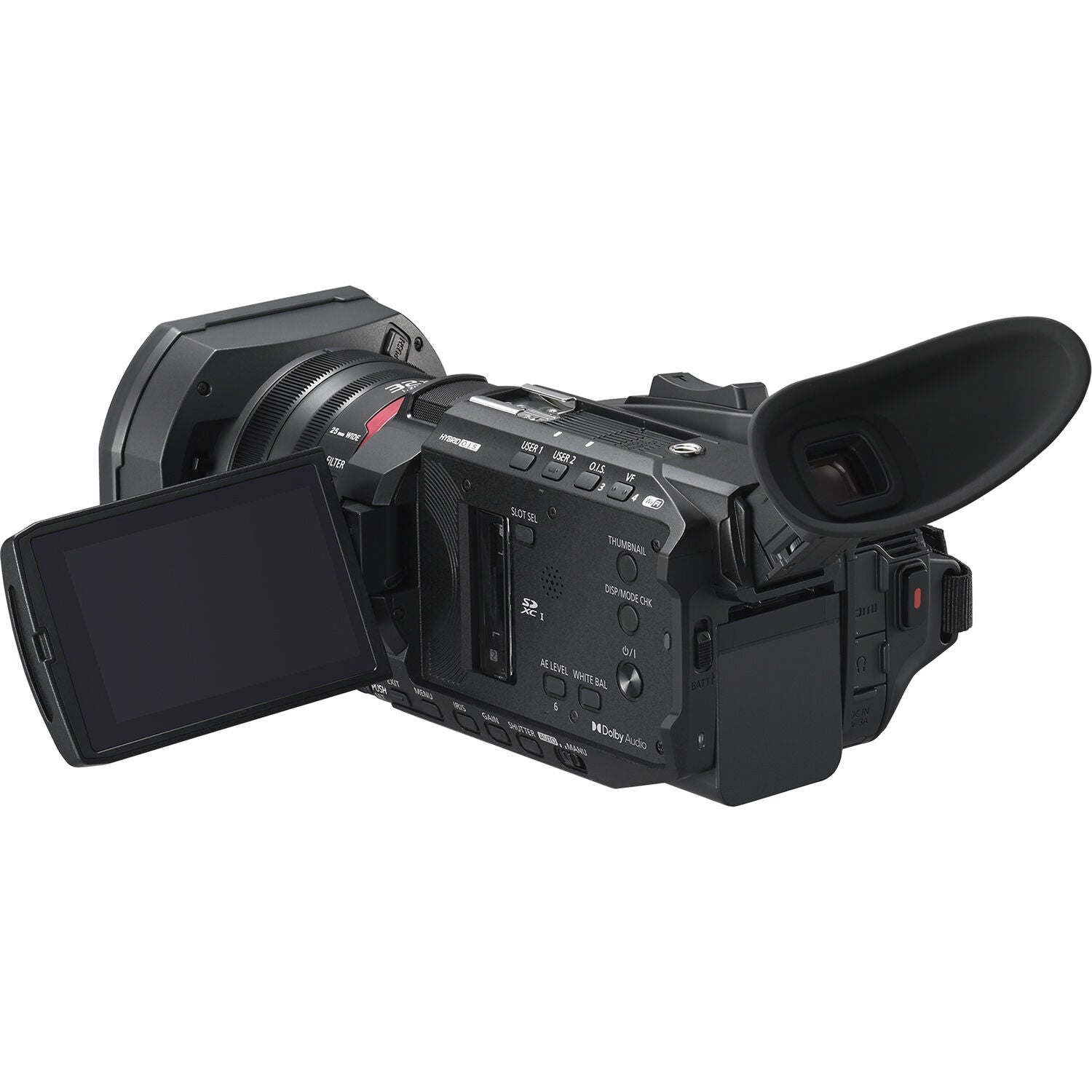 Panasonic HC-X1600 4K HDMI -24X Optical Zoom - Live Streaming options