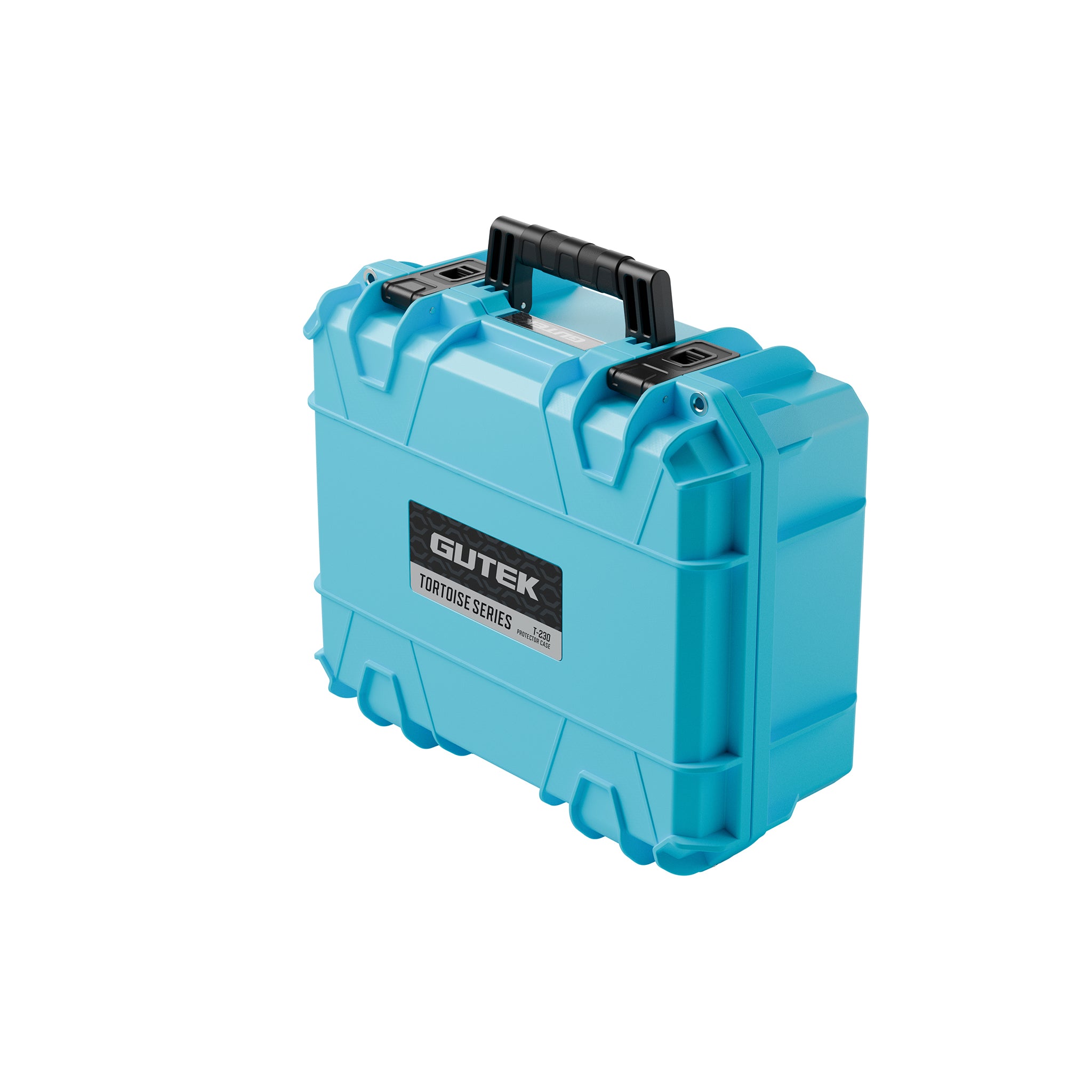 Твърд куфар GUTEK Tortoise T-230 Azure Blue - IP67